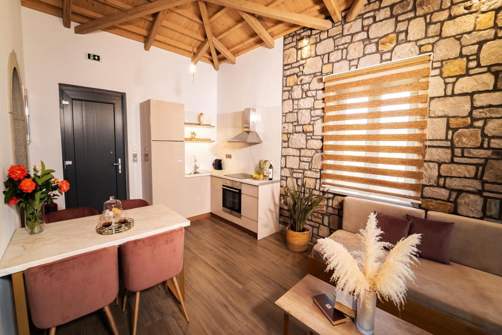Lithoessa Luxury Apartments Agios Ioannis Kaspaka 외부 사진
