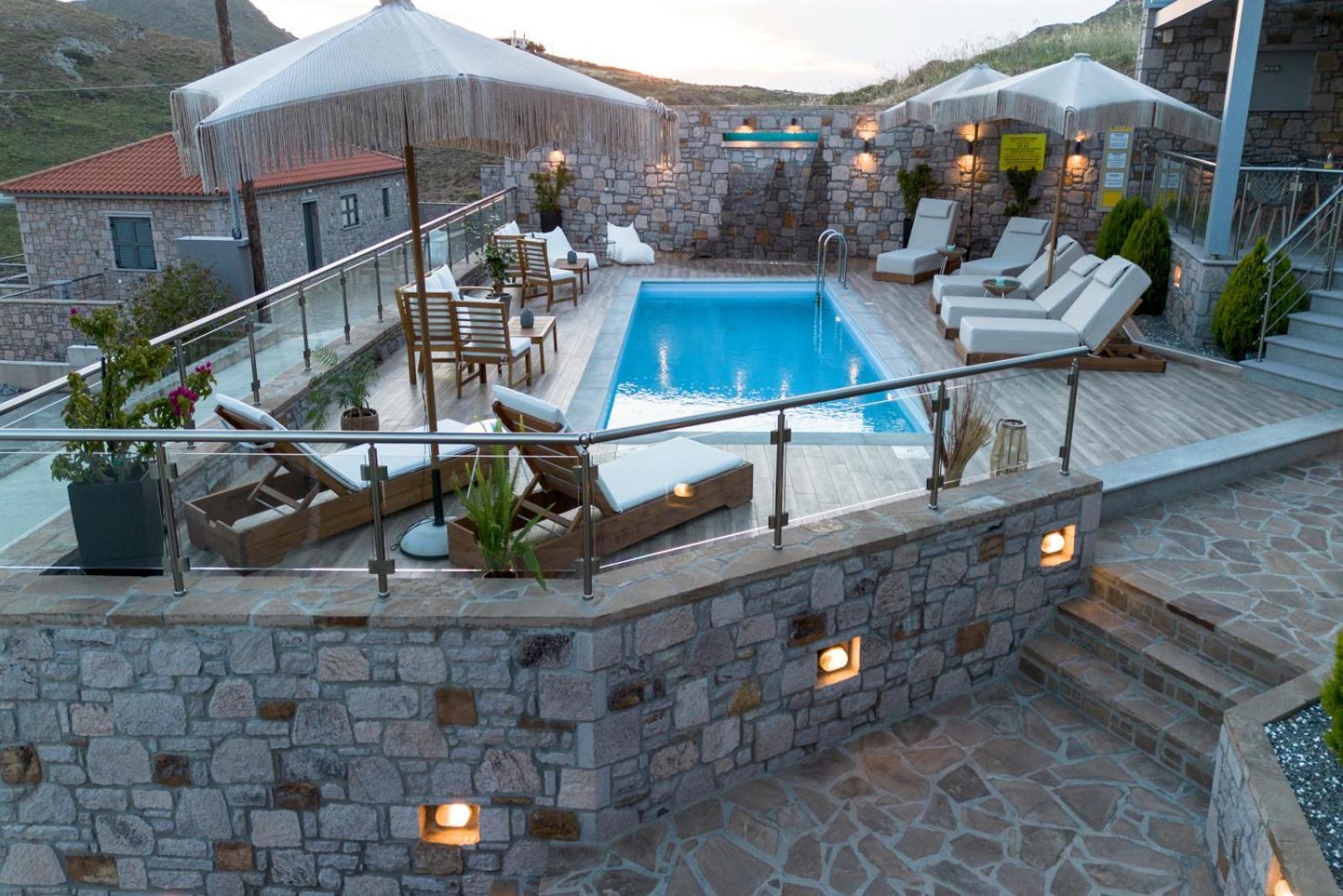 Lithoessa Luxury Apartments Agios Ioannis Kaspaka 외부 사진