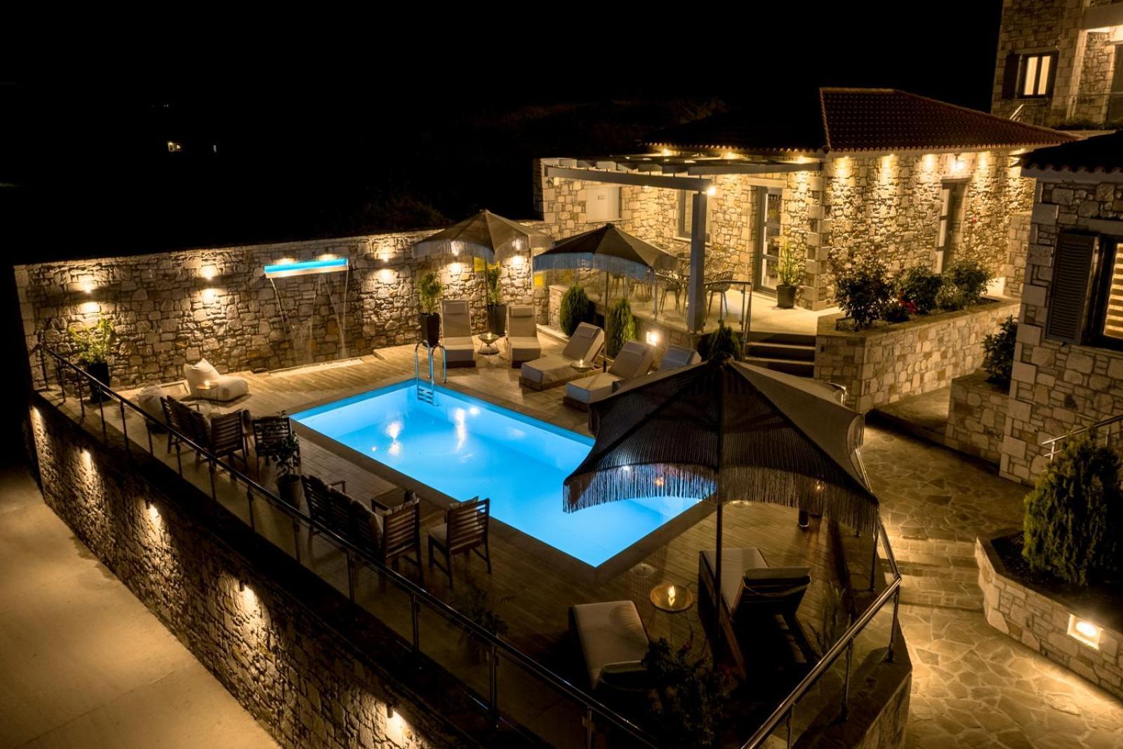 Lithoessa Luxury Apartments Agios Ioannis Kaspaka 외부 사진